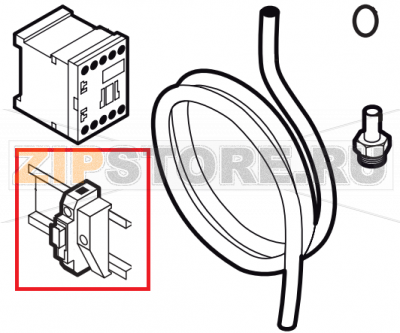 Fuse carrier Lainox NAEB101R  Fuse carrier Lainox NAEB101RЗапчасть на сборочном чертеже под номером: 53Название запчасти на английском&nbsp;языке: Fuse carrier Lainox NAEB101R