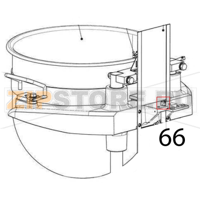 Vite sollevamento TPN 14 Sigma BMR 60 Vite sollevamento TPN 14 Sigma BMR 60Запчасть на деталировке под номером: 66