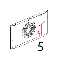 Tubo interno umidita D=16, Sp=1 Unox XVC 104