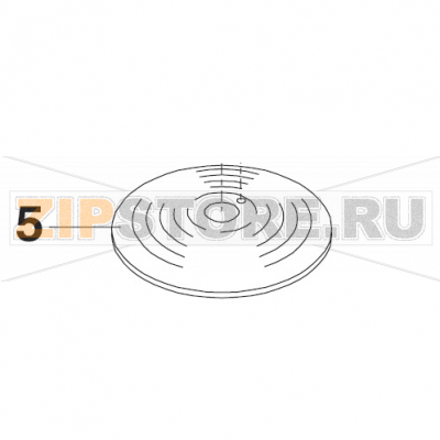 Sold as R15-15Z Bear Varimixer AR40 VL-1S                                                                         Sold as R15-15Z Bear Varimixer AR40 VL-1SЗапчасть на сборочном чертеже под номером: 5Название запчасти на датском&nbsp;языке: Sold as R15-15Z Bear Varimixer AR40 VL-1S