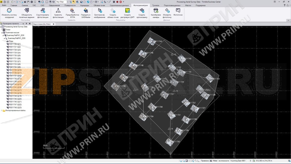 Trimble Business Center Field Data 