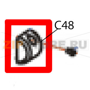 Label roll bracket cap Godex EZ-6200 plus Label roll bracket cap Godex EZ-6200 plus&nbsp;Запчасть на деталировке под номером: C-48Название запчасти Godex на английском языке: Label roll bracket cap EZ-6200 plus.