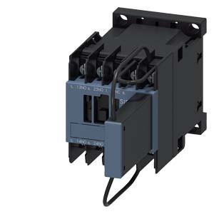 ВСПОМОГАТЕЛЬНЫЙ КОНТАКТОР FOR RAILWAY, 2NO+1NC, НОМИНАЛЬНОЕ НАПРЯЖЕНИЕ ЦЕПИ УПРАВЛЕНИЯ 24В DC, 0,7...1,25*US, W/VARISTOR INTEGRATED, 3-POLE, ТИПОРАЗМЕР S00,RINGCABLE LUG CONNECTION Siemens 3RH2122-4LB40-0LA0 