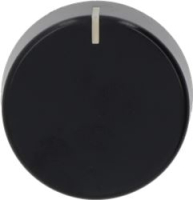 KNOB SAMET BLACK ø 35 mm