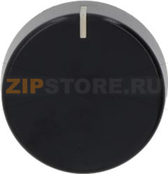 KNOB SAMET BLACK ø 35 mm 
