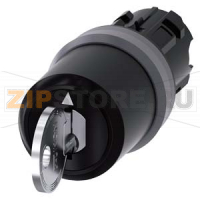 АКТУАТОР ПОВОРОТНОГО ПЕРЕКЛЮЧАТЕЛЯ С КЛЮЧОМ IKON, 22MM, КРУГЛ., ПЛАСТИК С МЕТАЛЛИЧЕСКИМ ФРОНТАЛЬНЫМ КОЛЬЦОМ, ЗАМОК СПЕЦИАЛЬНОГО ИСПОЛНЕНИЯ, С 2 КЛЮЧАМИ, 3 КОММУТАЦИОННЫХ ПОЛОЖЕНИЯ: I-O <II, С ФИКСАЦИЕЙ В ЛЕВОМ ПОЛОЖЕНИИ РУКОЯТКИ, БЕЗ ФИКСАЦИИ В ПРАВОМ ПОЛ