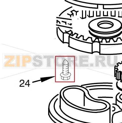 Винт KitchenAid K45 Винт KitchenAid K45

Запчасть на сборочном чертеже под номером: 24

Название запчасти KitchenAid на английском языке: Screw, Special KitchenAid K45