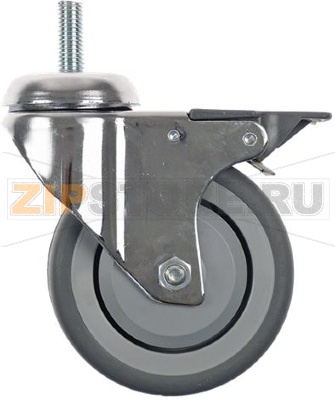 SWIVEL WHEEL WITH PIN AND BRAKE 