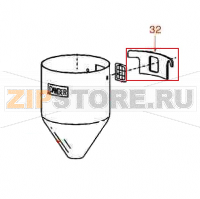 AER-stop gasket Mazzer Robur Electronic AER-stop gasket Mazzer Robur Electronic

Запчасть на сборочном чертеже под номером: 32

Название запчасти Mazzer на английском языке: AER-stop gasket Mazzer Robur Electronic