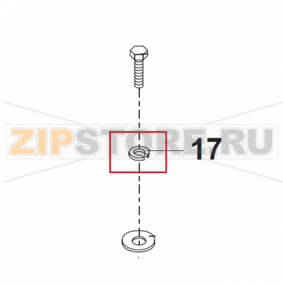 Spring Washer 6mm Bear Varimixer AR40 VL-1S                                                            Spring Washer 6mm Bear Varimixer AR40 VL-1SЗапчасть на сборочном чертеже под номером: 17Название запчасти на датском&nbsp;языке: Spring Washer 6mm Bear Varimixer AR40 VL-1S