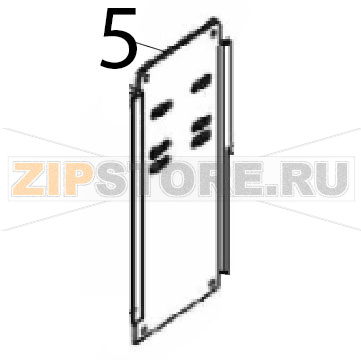 Speed reducer plate Angelo Po C165D Speed reducer plate Angelo Po C165DЗапчасть на деталировке под номером: 5