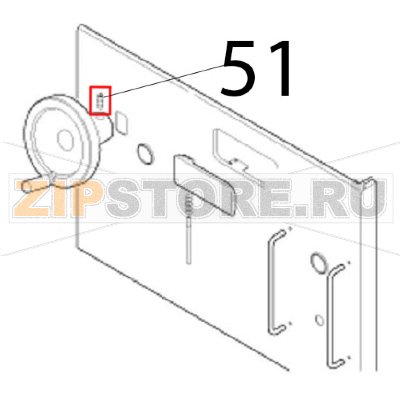 Screw Angelo Po 1G1BR1G Screw Angelo Po 1G1BR1GЗапчасть на деталировке под номером: 51