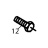 Tornillo exagonal M-6x15 Fagor ECO-200