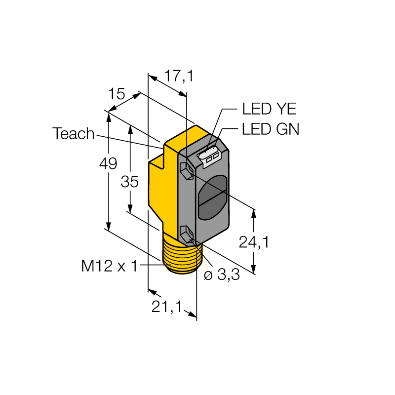 Датчик фотоэлектрический Turck QS18EP6WQ8 