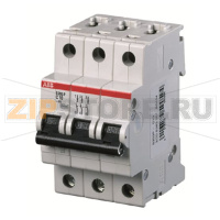 Выключатель автоматический трехполюсный, S203P Z63 ABB 2CDS283001R0608