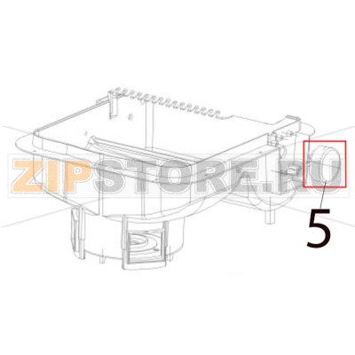Motor Hurakan HKN-IMSD15 Motor Hurakan HKN-IMSD15Запчасть на деталировке под номером: 5