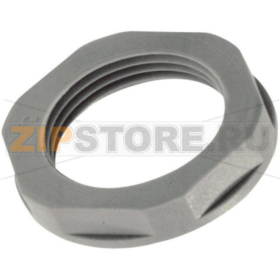 Контргайка, M16, материал: полиамид, светло-серая, 1 шт Lapp SKINTOP GMPL-GL-M 