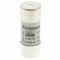 Предохранитель, 63 A, AC 690 В, 80 кА, 22x58 мм, gL/gG, IEC Eaton CYLINDRICAL FUSE 22x58 63A GG