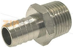 КОНЦЕВОЙ ПАТРУБОК ДЛЯ ШЛАНГА Ø  1/2&quot;M 