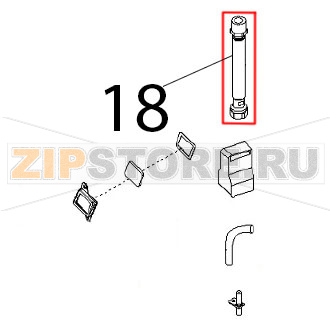 Tubo alimentaz. bruciatore Angelo Po FX101G2 Tubo alimentaz. bruciatore Angelo Po FX101G2Запчасть на деталировке под номером: 18