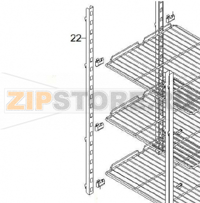 Rack Sagi FD70B Rack Sagi FD70BЗапчасть на деталировке под номером: 22Название запчасти на английском языке: Rack Sagi FD70B