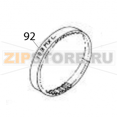 Timing belt Sato M84Pro Timing belt Sato M84ProЗапчасть на деталировке под номером: 92Название запчасти на английском языке: Timing belt Sato M84Pro.
