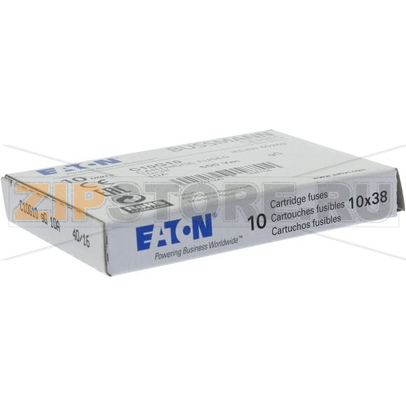 Предохранитель, 10 A, AC 500 В, 120 кА, 10x38 мм, gL/gG, IEC Eaton CYLINDRICAL FUSE 10x38 10A G 