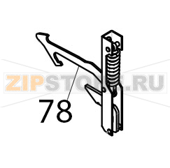 Cerniera porta a ribalta Tecnoeka KF 965 Cerniera porta a ribalta Tecnoeka KF 965Запчасть на деталировке под номером: 78
