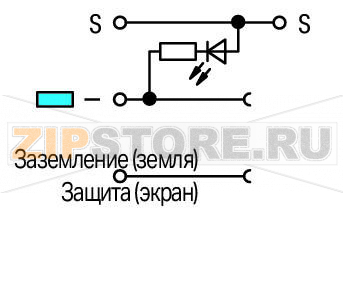 3-проводные клеммы для подключения исполнительных устройств; красный светодиод; для исполнительных устройств с PNP-переключением (положительным); 2,5 мм; CAGE CLAMP®; 2,50 mm; серые Wago 270-572/281-434 