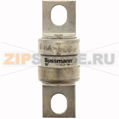Предохранитель, 80 A, AC 150 В, DC 150 В, 100 кА, 25x68 мм, UL Eaton SEMI-COND FUSE 80A 150V AC 
