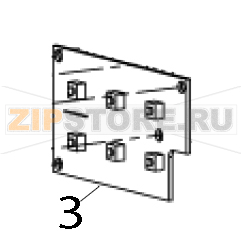 Keypad PCB assembly TSC TTP-644MT Keypad PCB assembly TSC TTP-644MTЗапчасть на деталировке под номером: 3