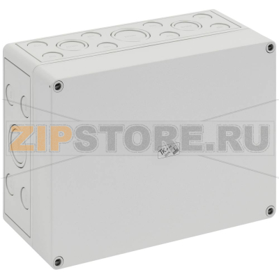 Корпус 254x180x111 мм, материал: полистирол, серый, 1 шт Spelsberg TK PS 2518-11-m 