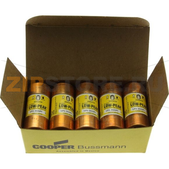 Предохранитель, 125 A, AC 600 В, DC 300 В, 300 кА, 41x146 мм, J, UL, с задержкой Eaton INDICATING 