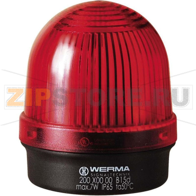 Лампа сигнальная, красная Werma 200.100.00 