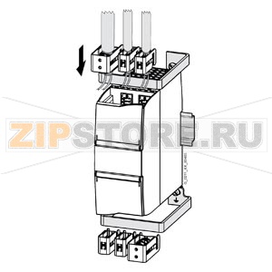 SIMATIC MICRO-DRIVE SBS1-90, PDC shield bracket set with bracket length 90 mm 2 terminal clamps 20 mm, 3 terminal clamps 12 mm, 1 grounding strap Siemens 6BK1638-0XA80-0AA0 