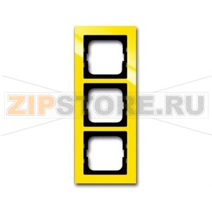 Рамка трехместная, жёлтая ABB 2CKA001754A4336 