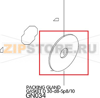 Packing gland gasket D 30-d8-Sp8/10 Unox XF 090P Packing gland gasket D 30-d8-Sp8/10 Unox XF 090PЗапчасть на деталировке под номером: 114Название запчасти на английском языке: Packing gland gasket D 30-d8-Sp8/10 Unox XF 090P