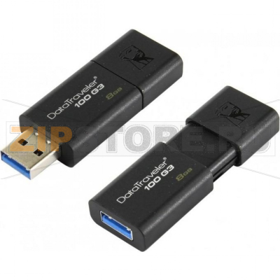 Накопитель USB 8 Гб Kingston DT100G3-8GB 
