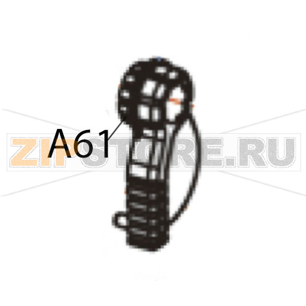 Рычаг закрытия термоголовки Godex EZ-6300 plus Рычаг закрытия термоголовки для термопринтера Godex EZ-6300 plusЗапчасть на деталировке под номером: A-61Название запчасти Godex на английском языке: TPH Lever EZ-6300 plus.