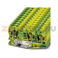 Проходные клеммы Phoenix Contact ST 16-TWIN-PE