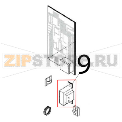 Transformer Angelo Po FM1011E1 Transformer Angelo Po FM1011E1Запчасть на деталировке под номером: 9