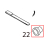 Cable bush OLBT-13 Toshiba TEC B-SX4T-GS20-QM-R