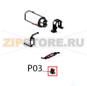 Fuse socket Hurakan HKN-WP900G Fuse socket Hurakan HKN-WP900GЗапчасть на деталировке под номером: P03
