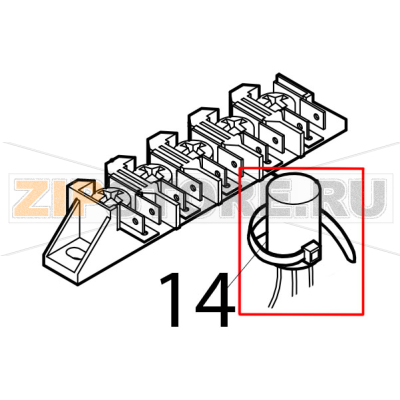 Noise filter Silanos N700 PS Noise filter Silanos N700 PSЗапчасть на деталировке под номером: 14