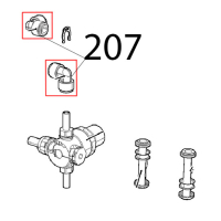 Elbow fitting D8F-D8F Unox XVC 205E