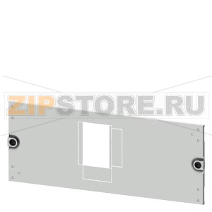 SIVACON S4 Masking frame SENTRON 3VA 3VA20 (up to 100 A) 3VA21 (up to 160 A) 3VA22 (up to 250 A) 4-pole, 3-pole + N Mounting position horizontal Fixed mounting, Plug-in socket Number of switches 1 Height 200 mm Width 600 mm Siemens 8PQ2020-6BA38 