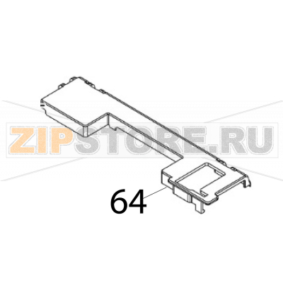 Head cable cover Sato CT408LX DT Head cable cover Sato CT408LX DTЗапчасть на деталировке под номером: 64Название запчасти на английском языке: Head cable cover Sato CT408LX DT.