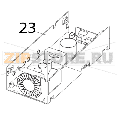 PS Unit (220/240V) Toshiba TEC B-852-TS22-QP-R PS Unit (220/240V) Toshiba TEC B-852-TS22-QP-RЗапчасть на деталировке под номером: 23