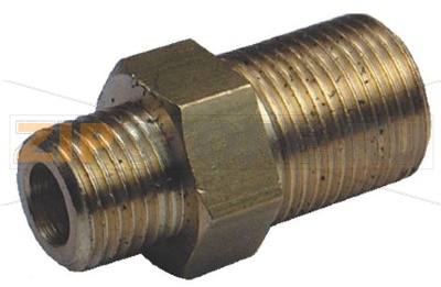 RACCORDO ø 1/4M CONICO 