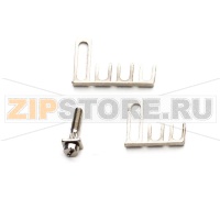 Перемычка коммутационная, серебристая CHIKU USB 2-RTK/S